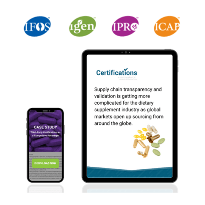 Supply chain transparency and validation is getting more complicated for the dietary supplement industry as global markets open up sourcing from around the globe. (4)